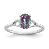 14k White Gold ring-Y2194FT