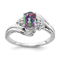 14k White Gold AA Diamond ring-Y2222FT/AA