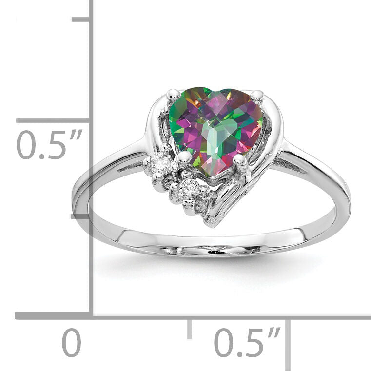 14k White Gold AA Diamond ring-Y2234FT/AA