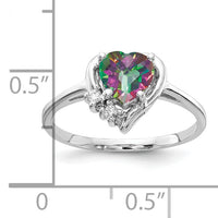 14k White Gold AA Diamond ring-Y2234FT/AA