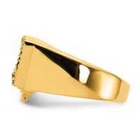 14k AA Diamond men's ring-Y2717AA