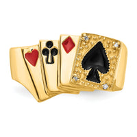 14k AA Diamond men's ring-Y2717AA