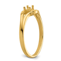 14k .04ct. Diamond Ring Mounting-Y4255