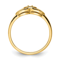 14k .01ct. Diamond Ring Mounting-Y4258