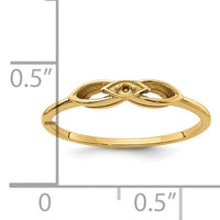 14k .01ct. Diamond Ring Mounting-Y4258