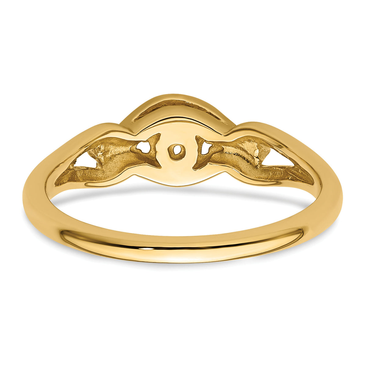 14k Diamond Ring Mounting-Y4290