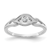 14k White Gold Diamond Ring Mounting-Y4291