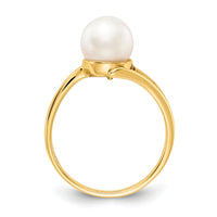 14k 7.5mm Pearl Ring Mounting-Y4313