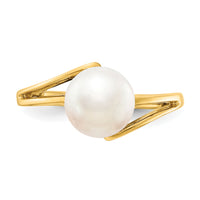 14k 7.5mm Pearl Ring Mounting-Y4313