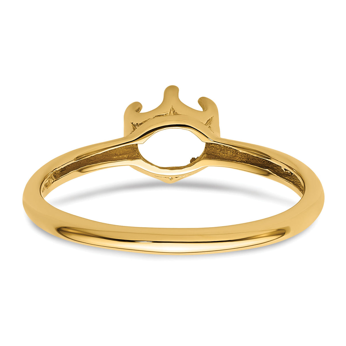 14k 5.5mm Pearl Ring Mounting-Y4352