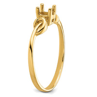 14k Gemstone Ring Mounting-Y4650