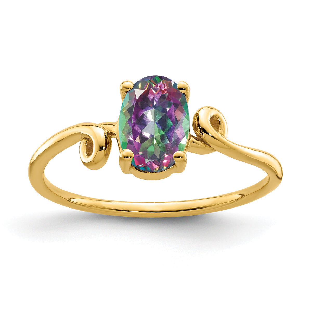 14k Polished Ring-Y4663FT