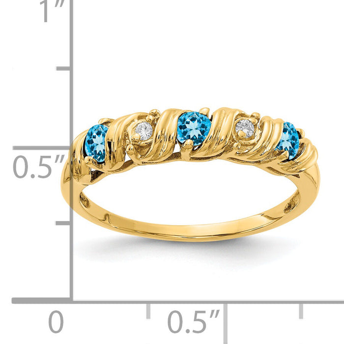 14k AA Diamond ring-Y4718BT/AA