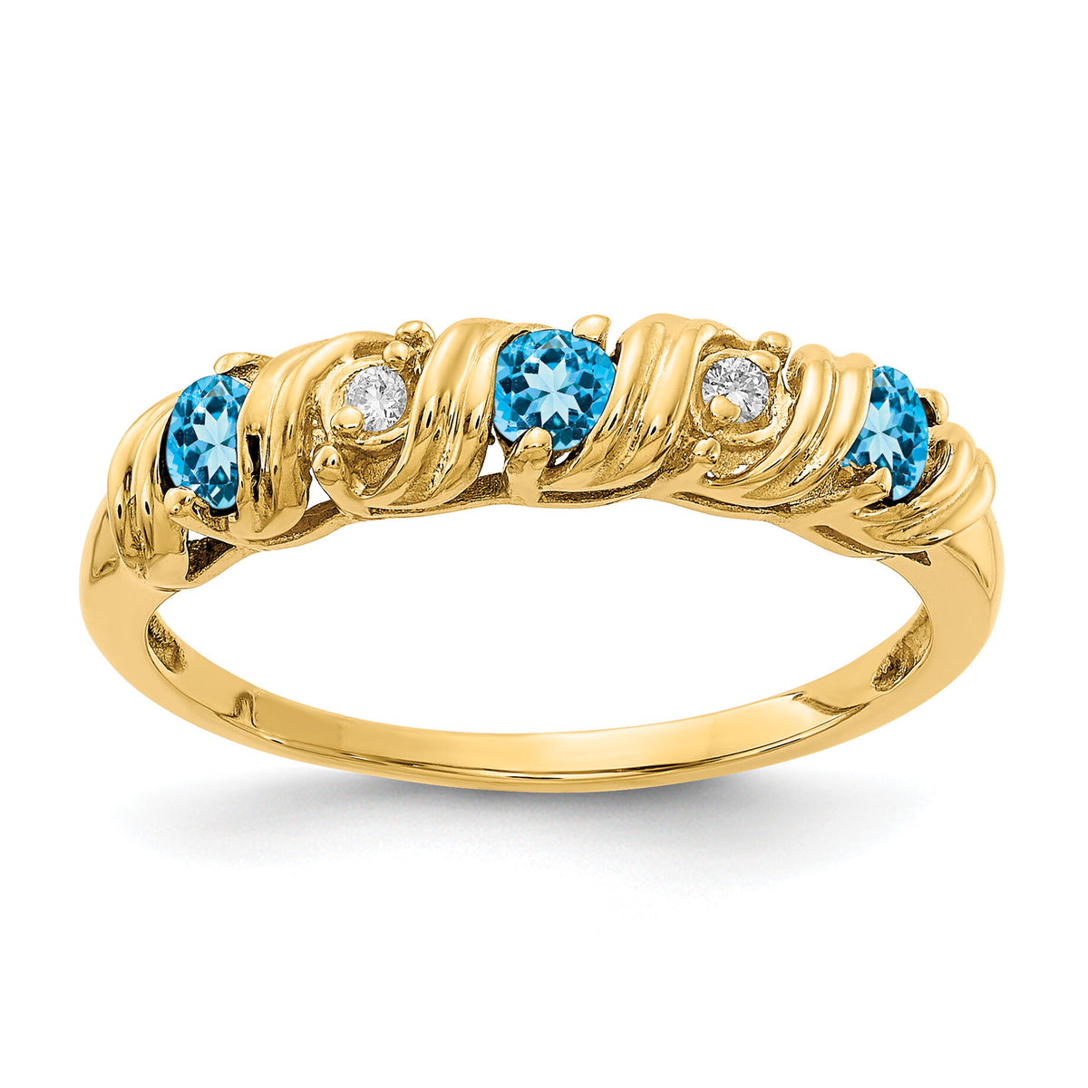 14k AA Diamond ring-Y4718BT/AA