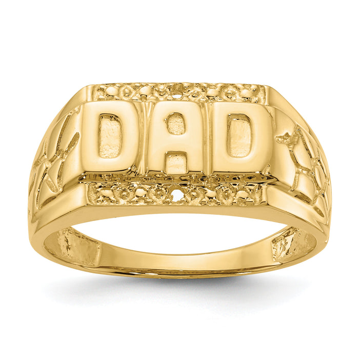 14k Dads Ring Mounting-Y6127