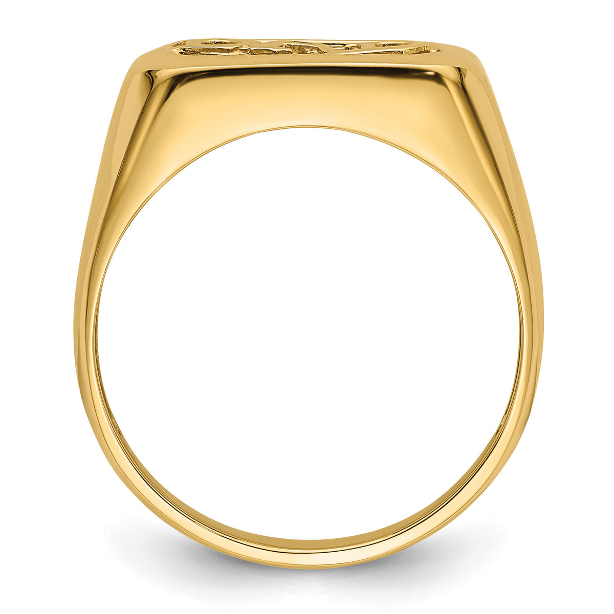 14k Dad's Ring Mounting only-Y6129