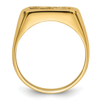 14k Dad's Ring Mounting only-Y6129