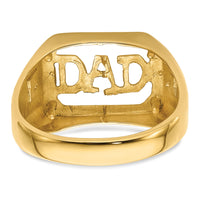 14k Dad's Ring Mounting only-Y6129
