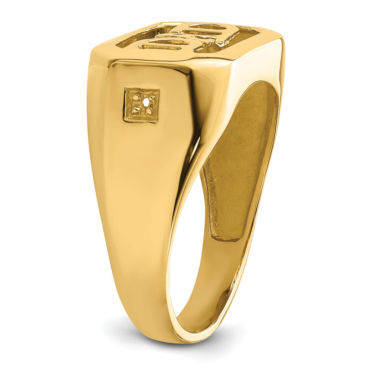 14k Dad's Ring Mounting only-Y6129