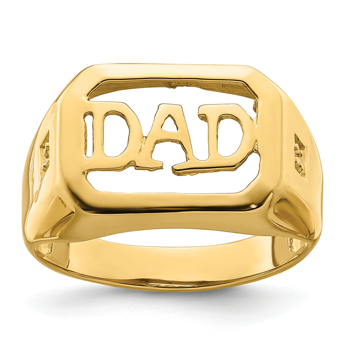 14k Dad's Ring Mounting only-Y6129