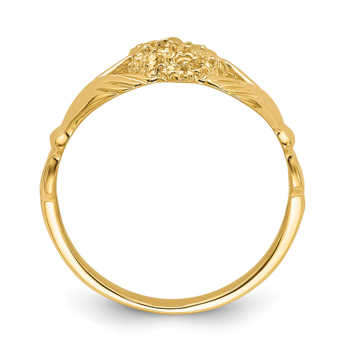 14ky Claddagh Ring Mounting-Y6307
