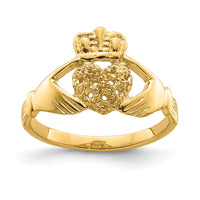 14ky Claddagh Ring Mounting-Y6307