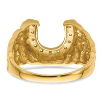 14k Men's Band Mounting-Y7207