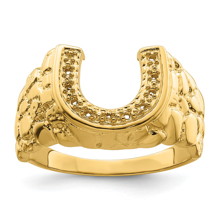 14k Men's Band Mounting-Y7207