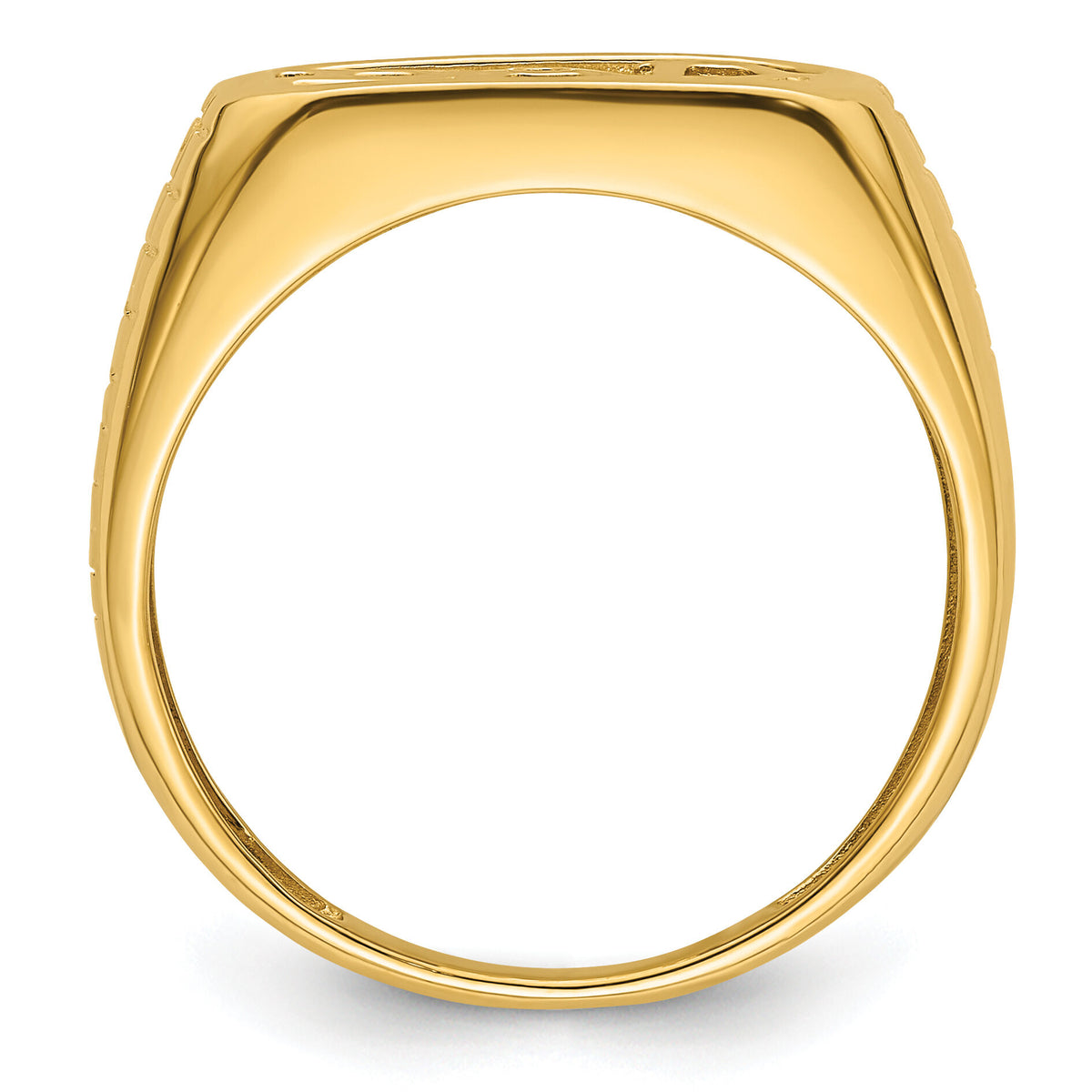 14k Men's Band Mounting-Y7211