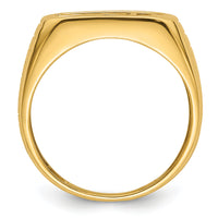 14k Men's Band Mounting-Y7211