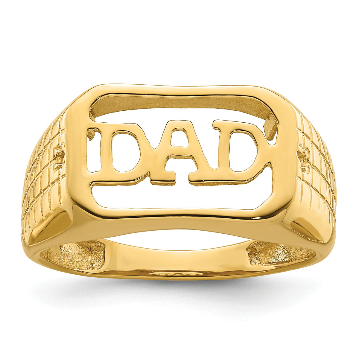 14k Men's Band Mounting-Y7211