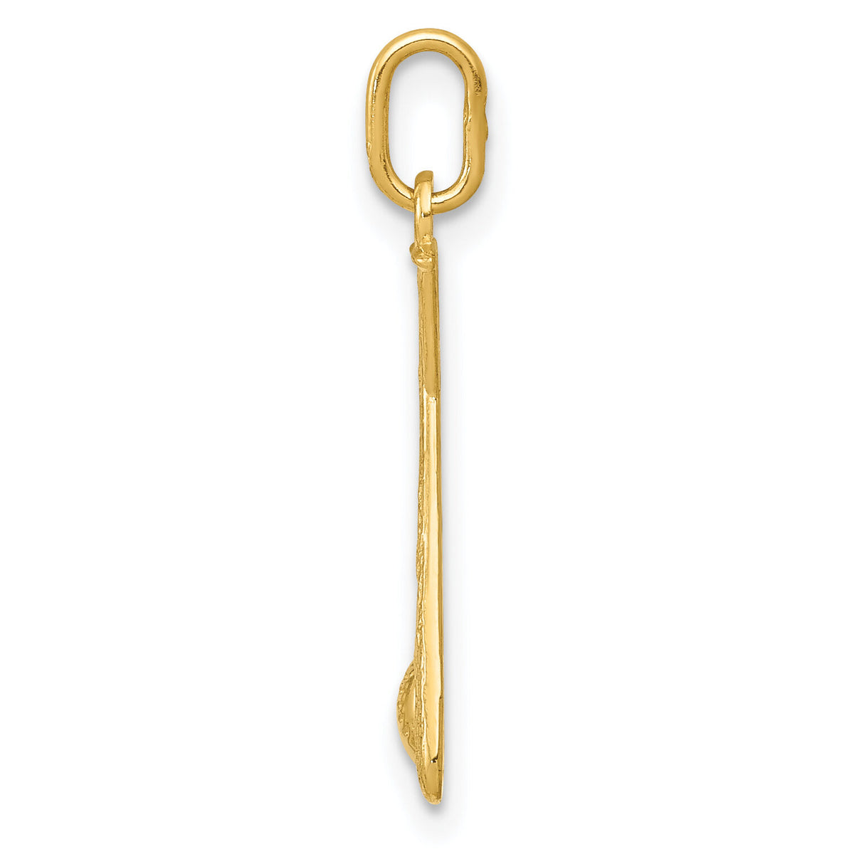 14K Baseball Bats and Ball Pendant-YC1058