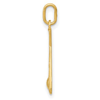 14K Baseball Bats and Ball Pendant-YC1058