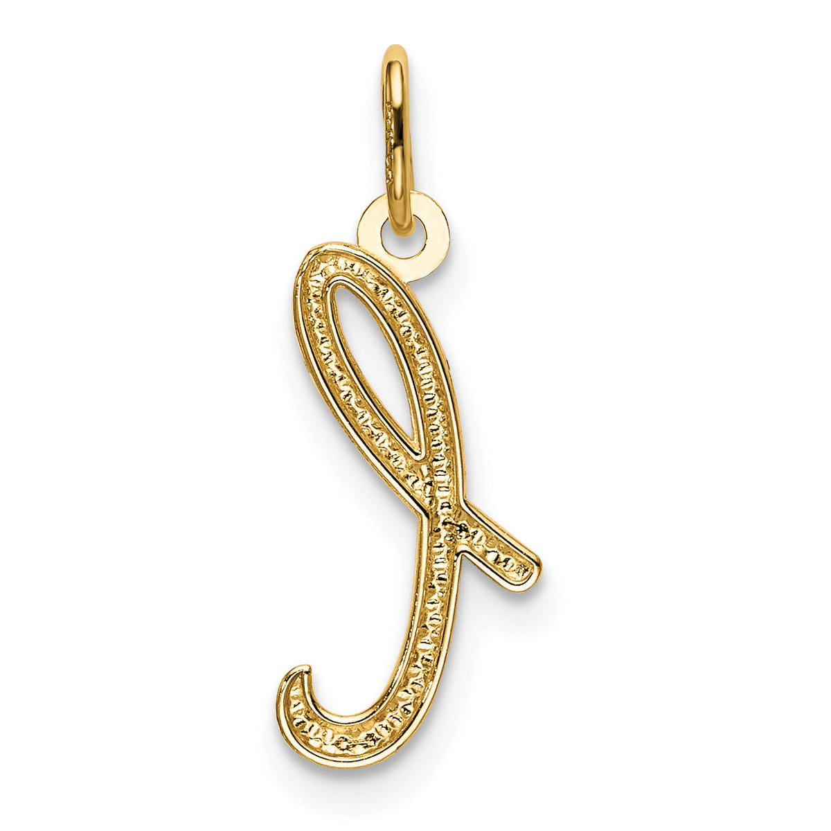 14k Yellow Gold Letter L Initial Charm-YC1060L