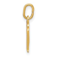 14k Yellow Gold Letter M Initial Charm-YC1060M
