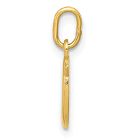 14k Yellow Gold Letter O Initial Charm-YC1060O