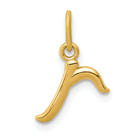 14k Yellow Gold Letter R Initial Charm-YC1060R