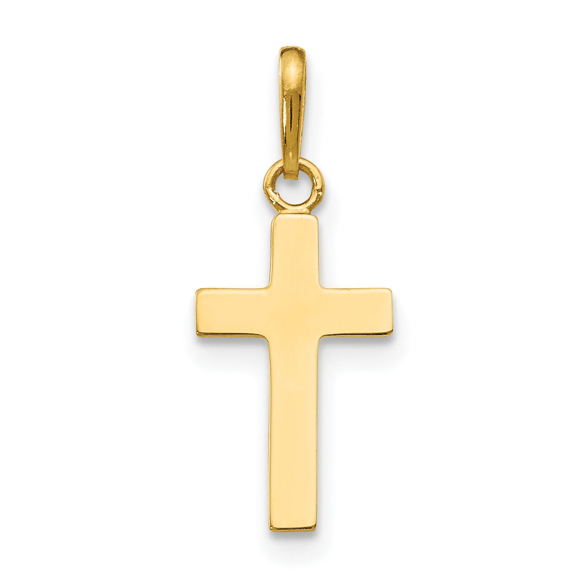 14k Children's Cross Pendant-YC1125