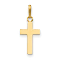 14k Children's Cross Pendant-YC1125