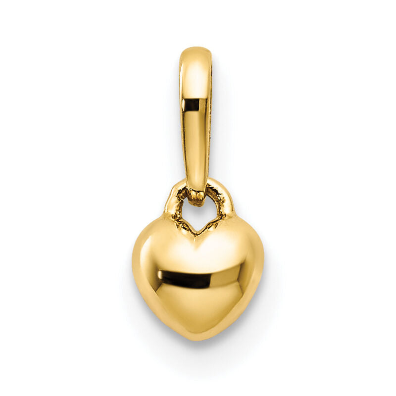 14k Children's Heart Pendant-YC1137