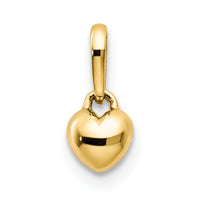 14k Children's Heart Pendant-YC1137