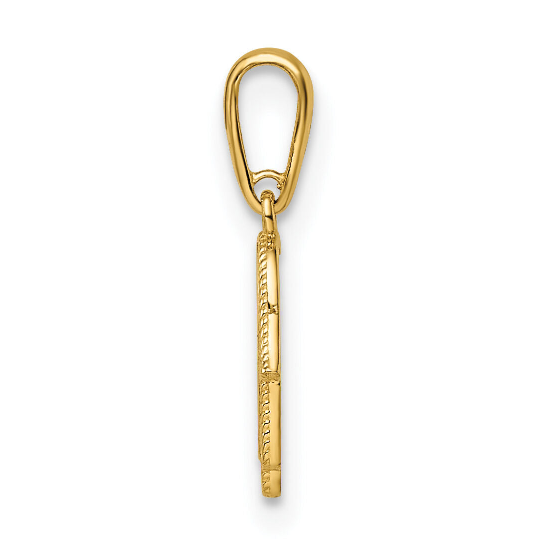 14k Hamsa Pendant-YC1502