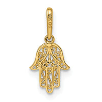 14k Hamsa Pendant-YC1502