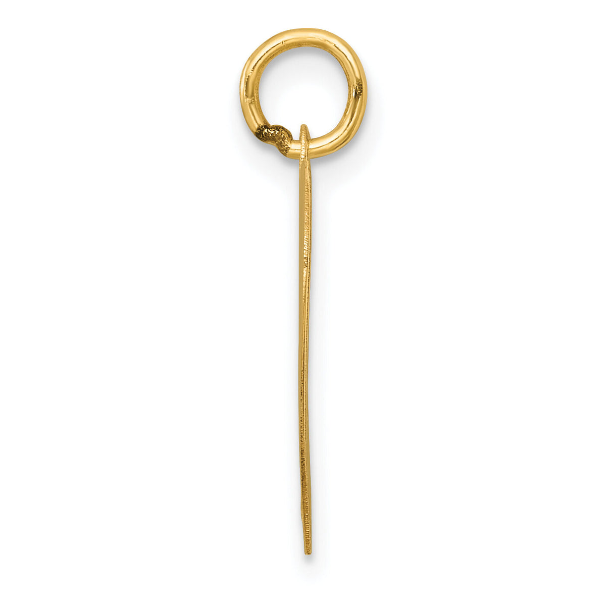 14k Polished Class of 2025 Heart Charm-YC1542-25