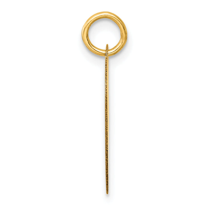 14k Polished Class of 2026 Heart Charm-YC1542-26