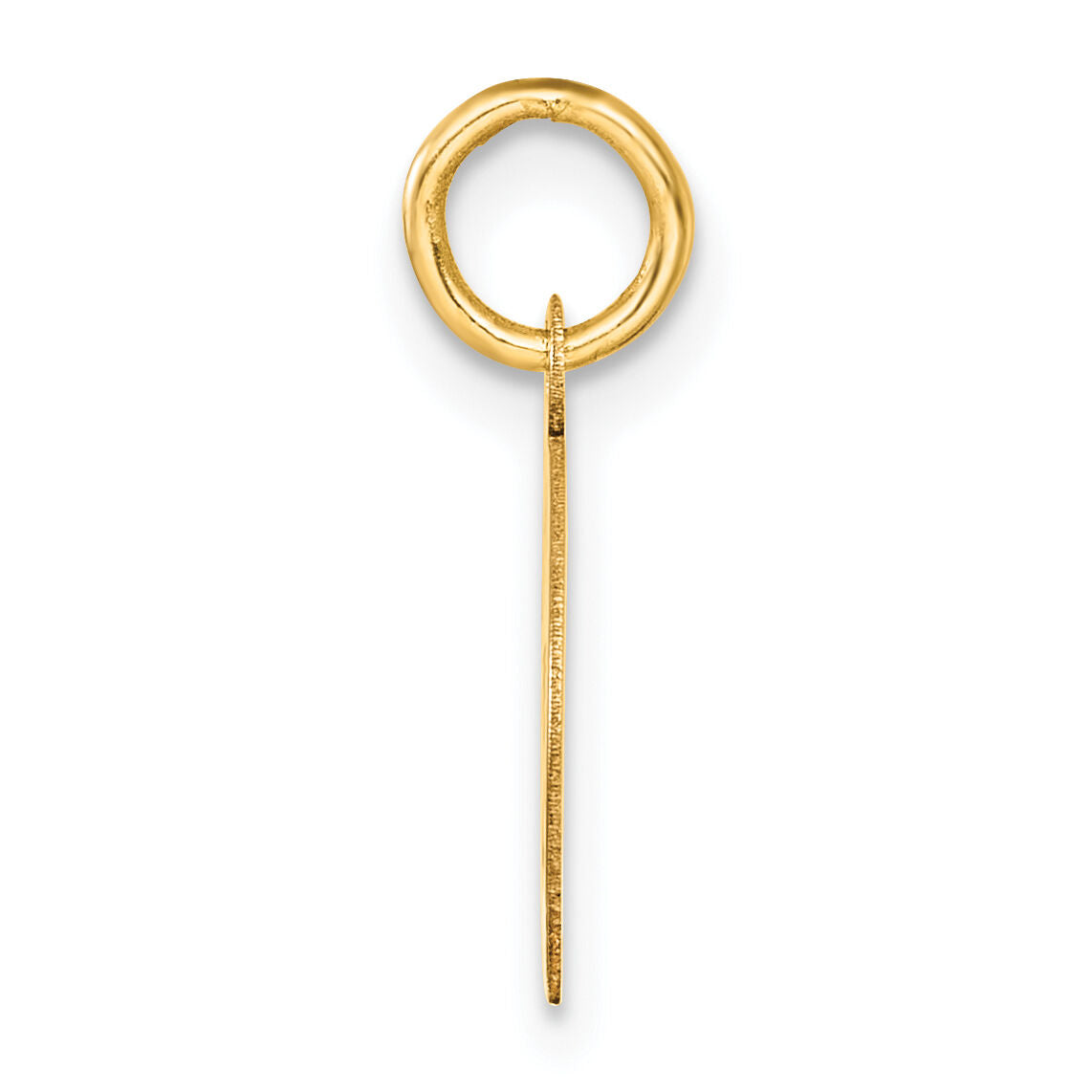14k Polished Oval CLASS OF 2025 Charm-YC1544-25