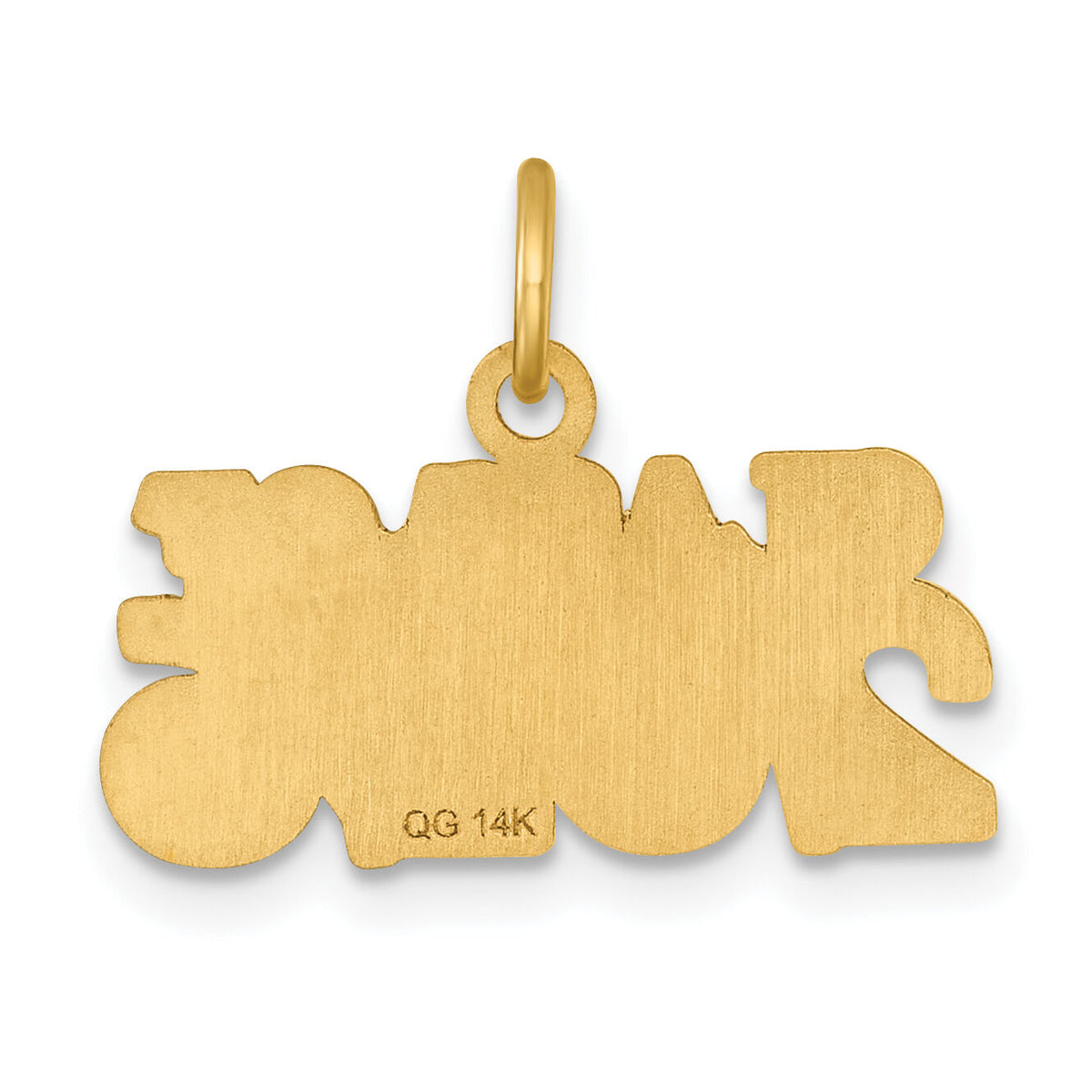14k Polished CLASS OF 2026 Charm-YC1545-26