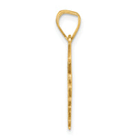 14K Graduation Cap and Slanted Diploma 2025 Charm-YC1548-25