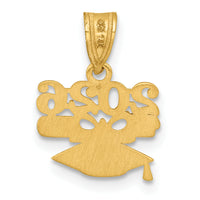 14K Graduation Cap and Diploma 2026 Charm-YC1549-26