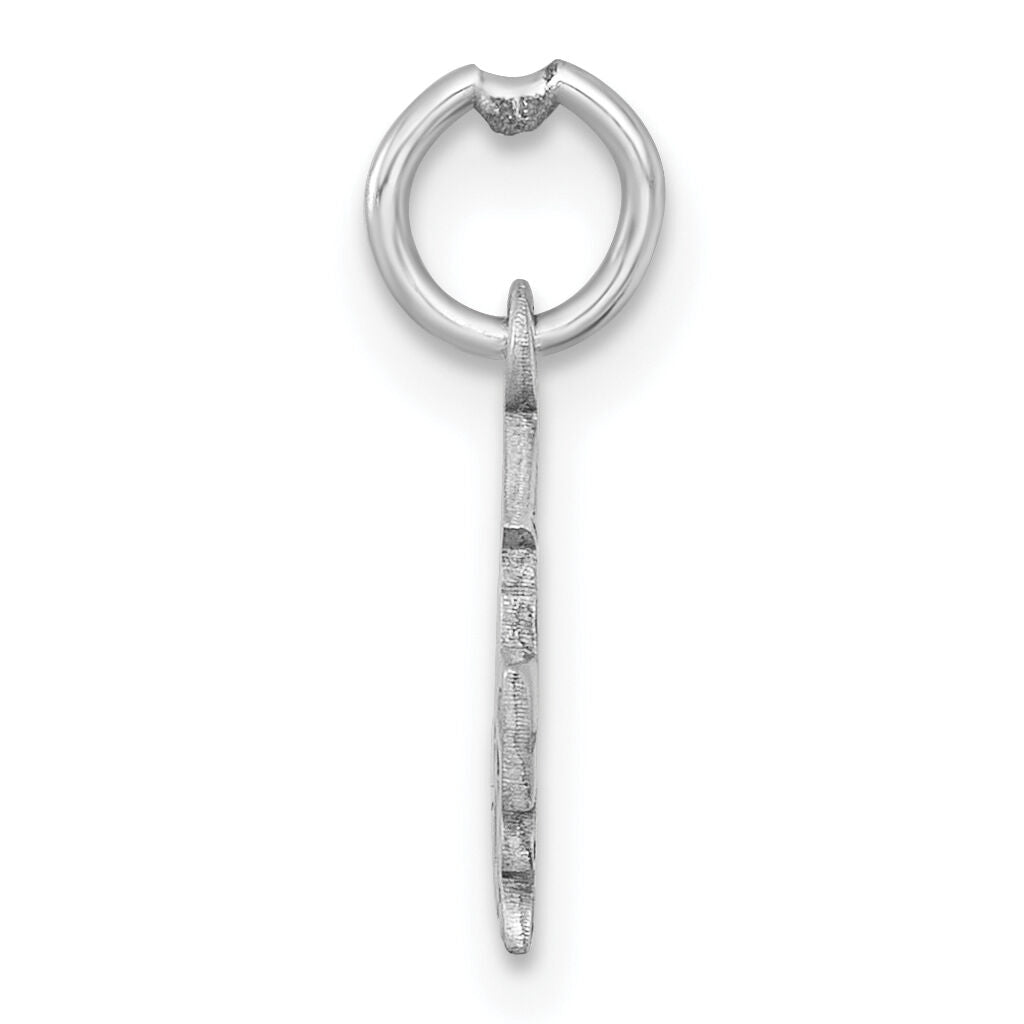 14K White Gold 2025 Graduation Cap and Diploma Charm-YC1550W-25